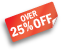 Over 25% Off