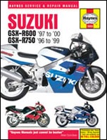 Haynes Manual - Suzuki GSXR 600 andamp; 750