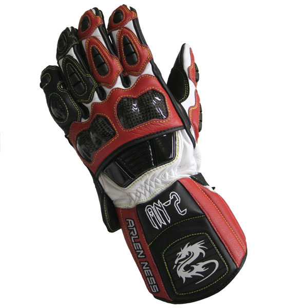 Arlen Ness G-8510 Gloves - Red