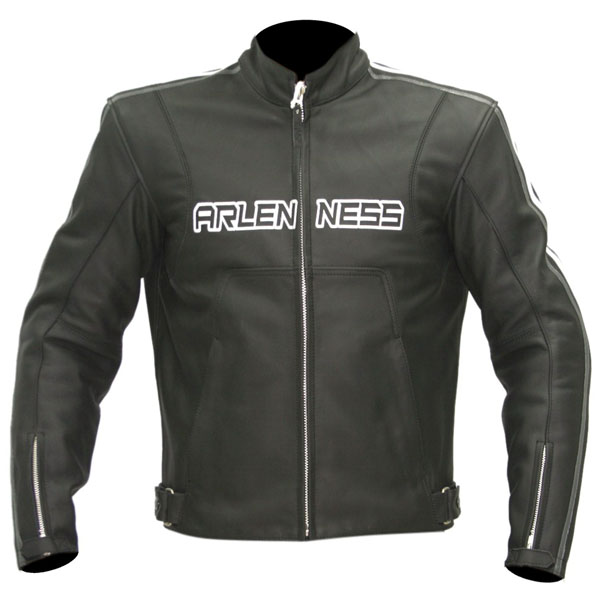 Arlen Ness LJ-8364 Jacket - Black / Dk Grey