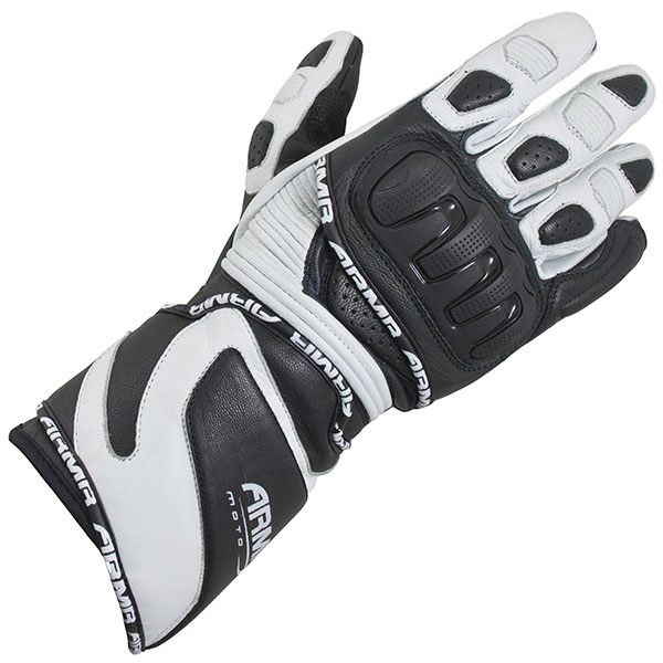 ARMR Moto S550 Gloves - Black / White