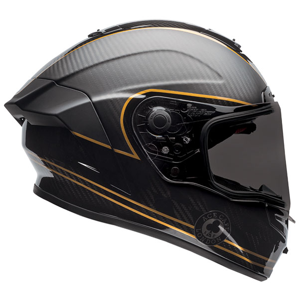 Bell Race Star - Ace Cafe Speed Check Matt Black / Gold