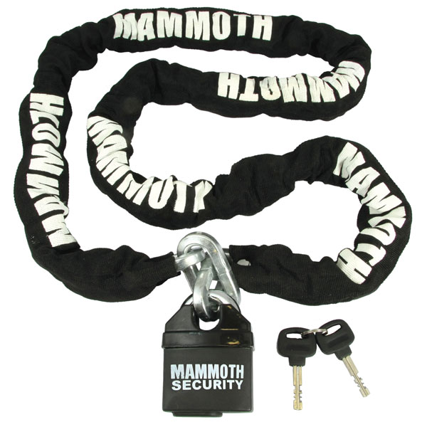 Mammoth Security 10mm Square Lock & Chain