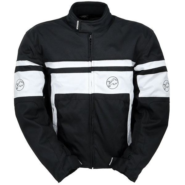 Buffalo Retro Jacket - Black / White
