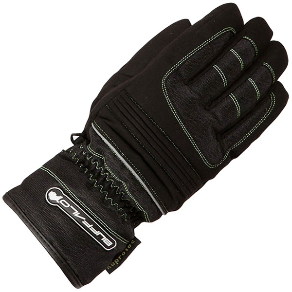 Buffalo Kids Trail Youth Gloves - Black / Silver