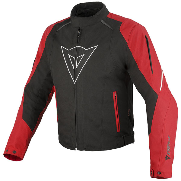 Dainese Laguna Seca D-Dry Textile Jacket - Black / Red / White