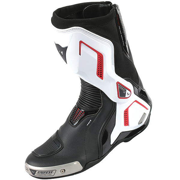 Dainese Torque D1 Out Boots - Black / White / Lava Red