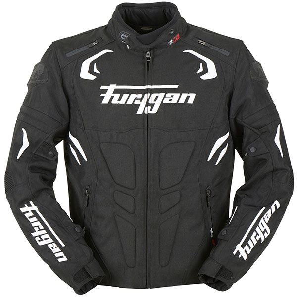 Furygan Blast Textile Jacket - Black / White