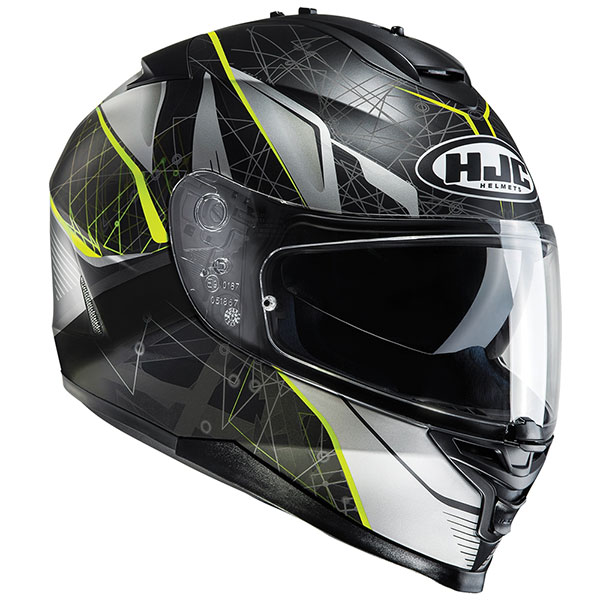 HJC IS-17 Daugava - Fluo Yellow