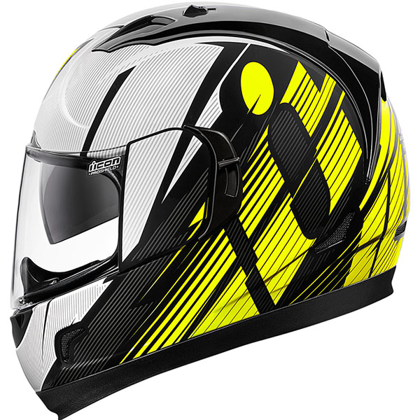Icon Alliance GT Primary - White / Yellow