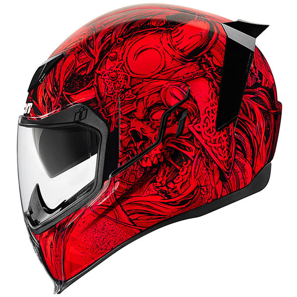 Icon Airflite Krom - Red / Black