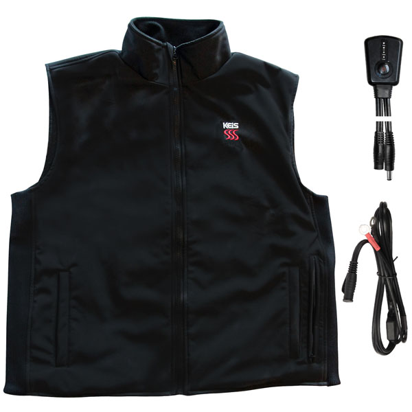 Keis X20 Heated Body Warmer - Black