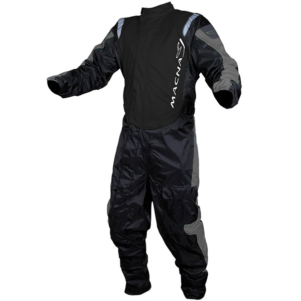 Macna Hydra 2.0 Waterproof Rain Suit - Black / Grey