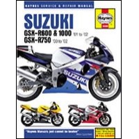 Haynes Manual - Suzuki GSXR 600, 750 & 1000