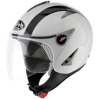 Airoh JT Bicolour - Gloss White / Black