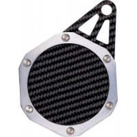 Motrax Tax Disc Holders - Carbon Fibre & Aluminium