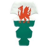 Bike It Welsh Dragon Tank Pad