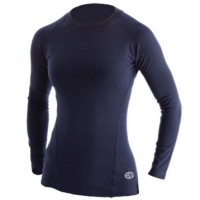 EDZ Ladies Merino Wool Top - Navy Blue