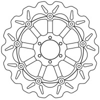 Galfer Front Brake Disc - DC883W