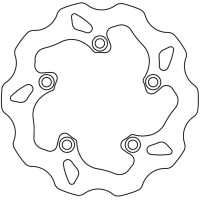 Galfer Rear Brake Disc - DF496W