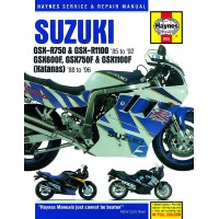 Haynes Manual 2055 - Suzuki GSXR 750 / 1100 / GSX 600 / 750 / 1100