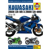 Haynes Manual 4742 - Kawasaki ZX6 R (636) / RR