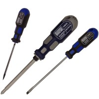 King Dick Tools - 3 Piece Screwdriver Set