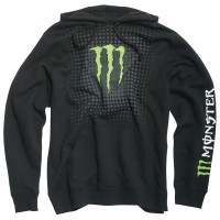 Monster Energy Mens Matrix Hoodie - Black