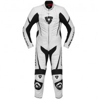 Rev'it Bullit 1 Piece Leather Suit - White / Black