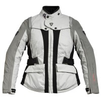 Rev'it Ladies Ventura Textile Jacket - Silver / Black