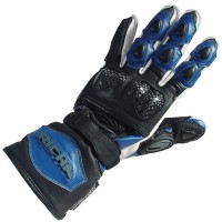 Richa Spur Leather Glove - Blue
