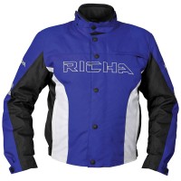 Richa Caliper Textile Jacket - Black / Blue