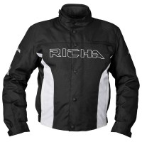 Richa Caliper Textile Jacket - Black / White