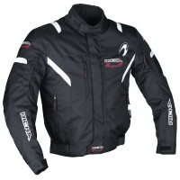 Richa Pinto Textile Jacket - Black / White