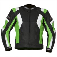 RST Slice Leather Jacket - Green