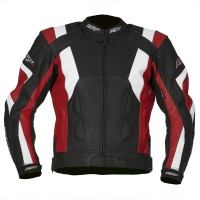 RST Ladies Slice Leather Jacket - Red