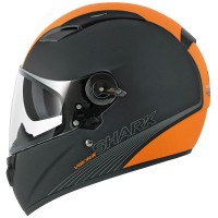 Shark Vision R Be Cool - Matt Black / Orange / Silver