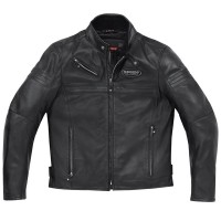 Spidi JK Leather Jacket - Black