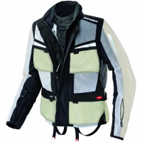 Spidi Netforce H2OUT Textile Jacket - Black / Ice
