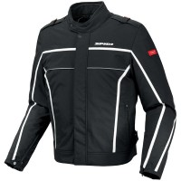 Spidi Ladies Street Textile Jacket - Black / White