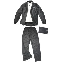 Spidi Pacific 2 Piece Waterproof Over Suit - Black