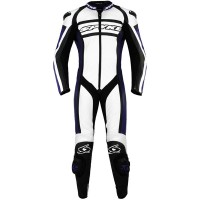 Spyke Skin Race Suit - Blue / White