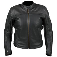 Weise Ladies Retro Leather Jacket