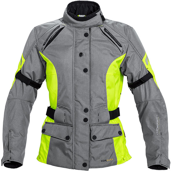Mohawk Ladies Cordura Evo Textile Jacket - Neon Yellow