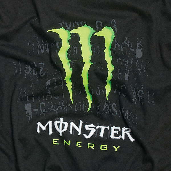 Monster Energy Mens Bust It flashing monster logo. Monster Energy Mens Bust It