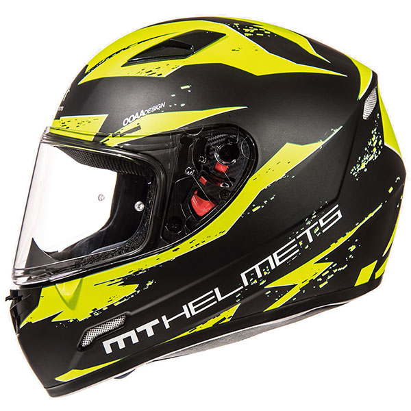 MT Mugello Vapour - Black / Fluo Yellow