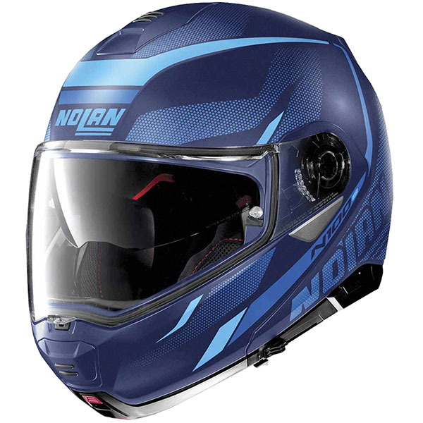 Nolan N100-5 Lumiere N-Com - Flat Blue