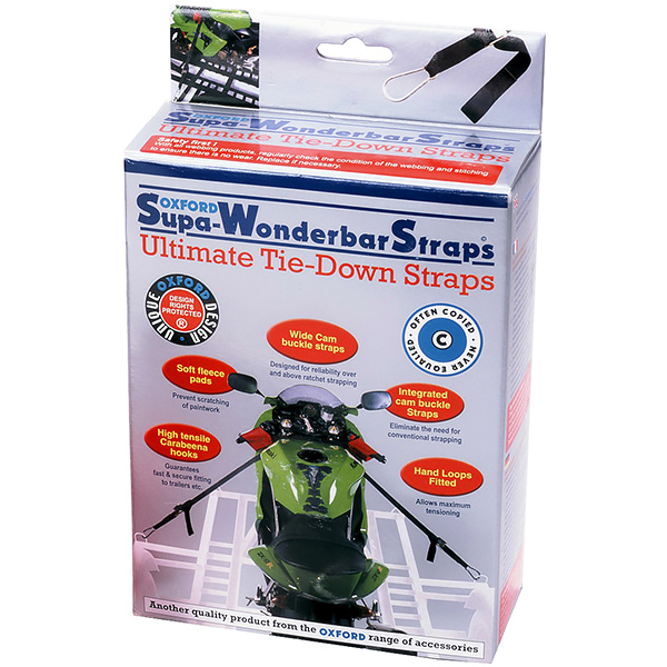 Oxford Supa-Wonderbar Tie Down Straps