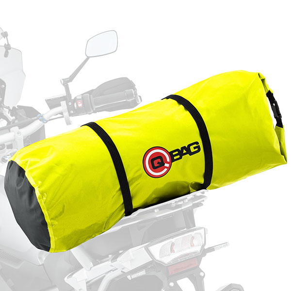 QBag Waterproof Roll Bag 7 - Black / Fluo Yellow