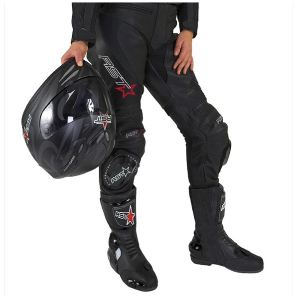 RST Ladies Rift Leather Jeans - Black